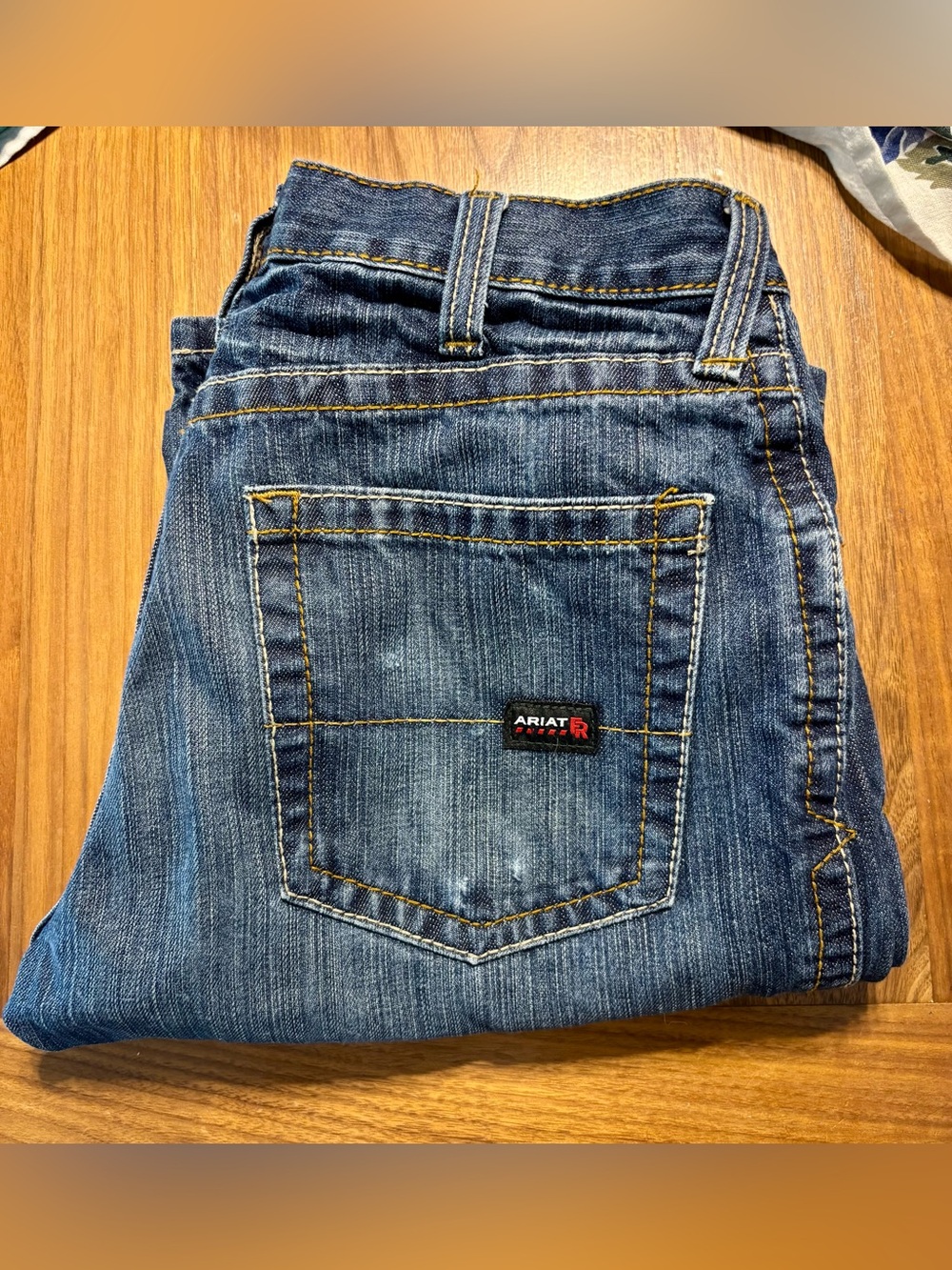 Ariat Jeans Men 32/34 Blue FR M5 Slim Straight Flame Resistant Workwear CAT2